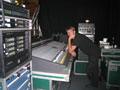 Henry Gwynne, Sound Engineer at work